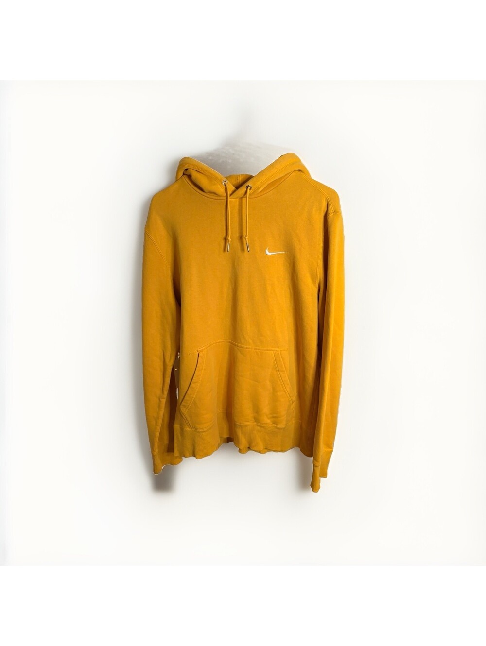 Nike Small Swoosh Embroidered Hoodie Sweatshirt Size Medium